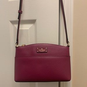 NWT Kate Spade Burgundy Millie Crossbody Purse
